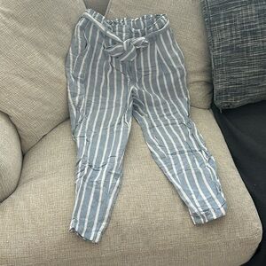 Loft stripped pants